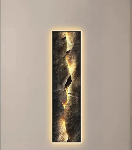 Modern Abstract LED Wall Art with Backlit