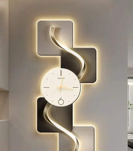 Large Silent Wall Clock
