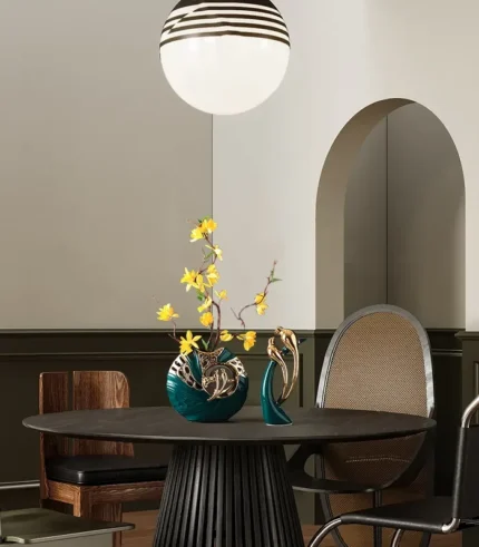 2PCS Modern Yellow Artificial Flower